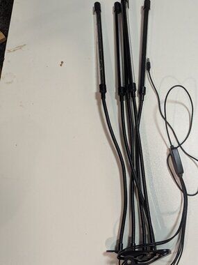 5-Head Clip On Grow Light with Timer